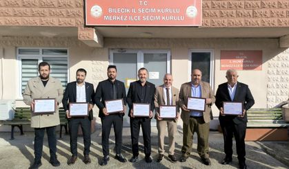 Bilecik Ticaret ve Sanayi Odası’nda Yeni Dönem: Ercan Düzgün Mazbatasını Aldı