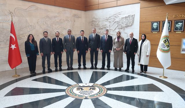 Bilecik Barosu Başkanı Fuat Selbes’ten TBB Başkanı Erinç Sağkan’a Ziyaret